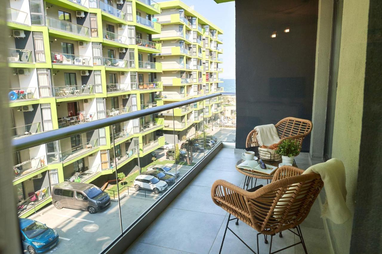 Vanilla Luxury Apartment Spa N Pool Beach Resort Năvodari Kültér fotó